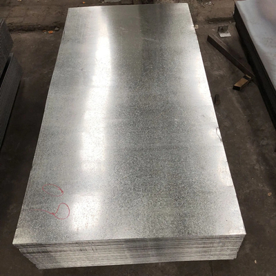 Ποιότητα  3mm JIS Hot Dipped Galvanized Steel Sheets DX52D Z100 Plate Sliver Color Flat Smooth εργοστάσιο