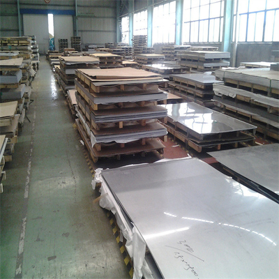 BA EN 6K 50mm πιάτο 1500x6000mm ανοξείδωτου SS πάχους πιάτο 316 SS