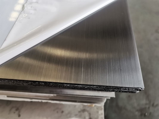 1D Hairline 5mm πιάτο 1250*2500mm επίπλων ανοξείδωτου φύλλο χάλυβα ανοξείδωτο