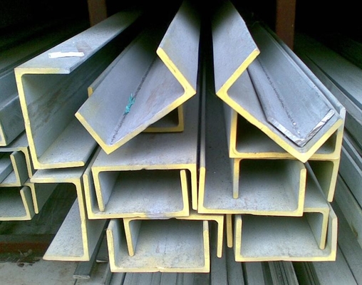 Cold-rolled ASTM JIS ακτίνα του U χάλυβα τμημάτων 80x45x6 ανοξείδωτου δομική