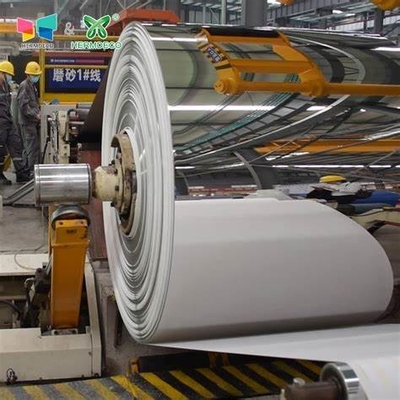 TUV 6mm παχύς γυαλισμένος ρόλος 1500 καθρεφτών χάλυβα σπείρα ανοξείδωτου BA πλάτους