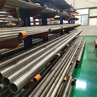 Οι Hairline σωλήνες και οι συναρμολογήσεις 316 ASTM 632mm OD σωλήνων ανοξείδωτου προσάρμοσαν 6 μέτρο