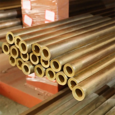 H62 Astm B111 / B111m Χάλκινος σωλήνας νερού 2,5 mm πάχος 26 mm Od Προσαρμοσμένο μέγεθος