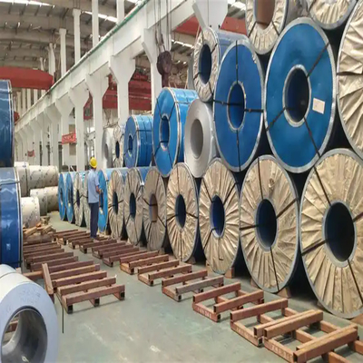 0.1-12mm πάχος περιτυλίγματα από ανοξείδωτο χάλυβα με λευκό φινίρισμα για βαριά μηχανήματα