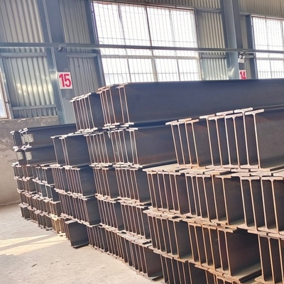 ASTM A36 QB Q235B Χάλυβα άνθρακα 316 ήπιου χάλυβα H δομή 125x60x6x8