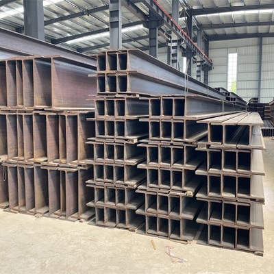 ASTM A36 QB Q235B Χάλυβα άνθρακα 316 ήπιου χάλυβα H δομή 125x60x6x8