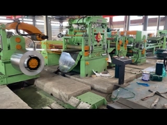 Πώς να κόψετε περιτυλίγματα από ανοξείδωτο χάλυβα σε φύλλα στην γραμμή παραγωγής