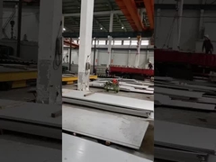 Εμφάνιση αποθήκης φύλλων από ανοξείδωτο χάλυβα