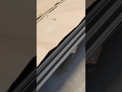 Εμφάνιση αποθεματικών πλακών από ανοξείδωτο χάλυβα